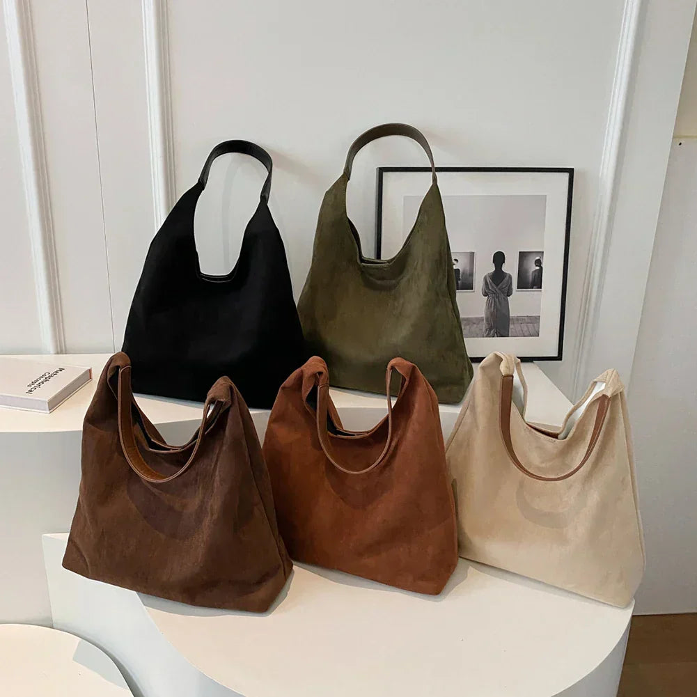 Jady - Classy Suede Tote Bag