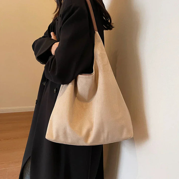 Jady - Classy Suede Tote Bag