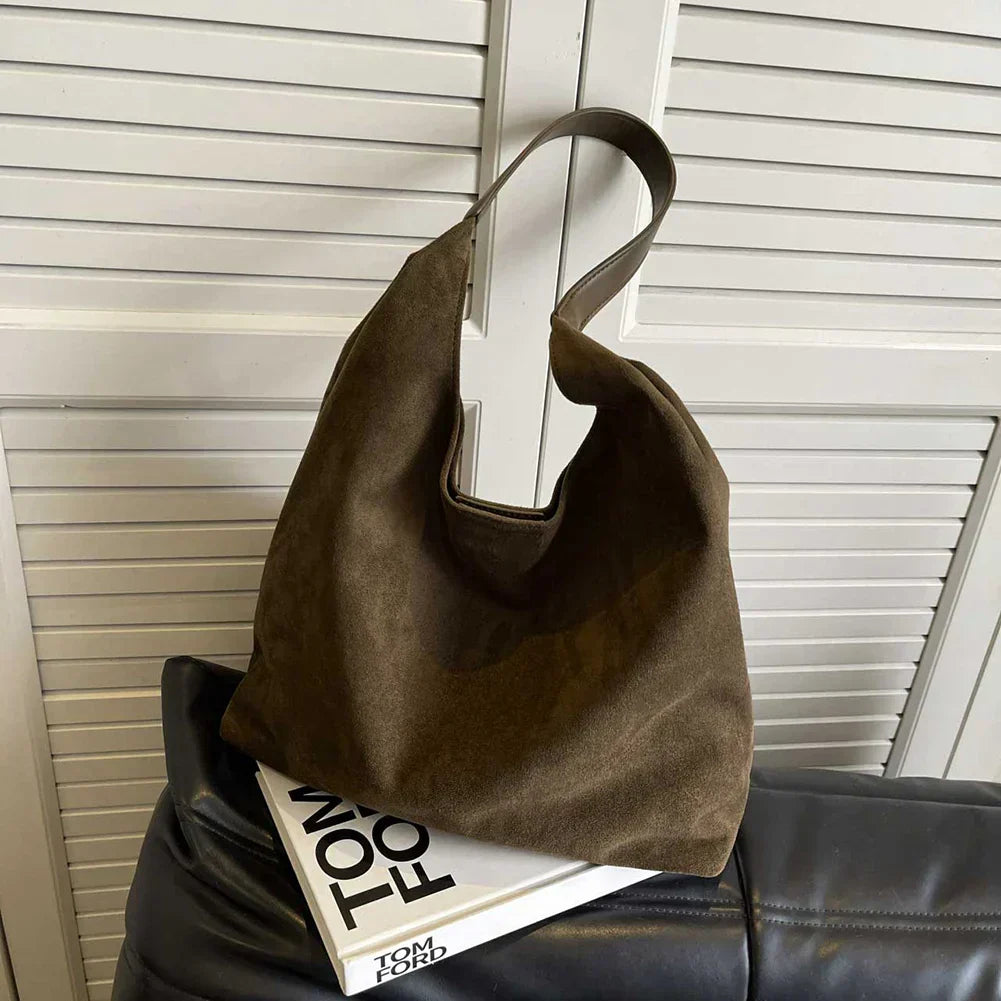 Jady - Classy Suede Tote Bag